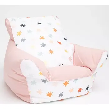 Křeslo Dětské křeslo s kuličkovou výplní New Baby růžové