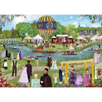Puzzle Ravensburger puzzle Bridgertonovi 1000 dílků