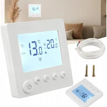 Termostat TERMOSTAT Pokojový regulátor teploty 16A pro podlahové topení