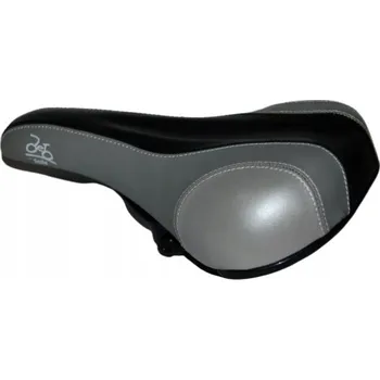 Sedlo na kolo Sedlo AZ-104BF-8F MTB černo-šedé