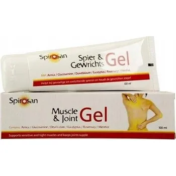 Masážní přípravek Spirosan gel na bolest svalů a kloubů 100 ml.
