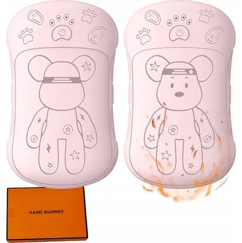 IP kamera Elektrický Ohřívač Rukou 2*3000 mAh MEDVÍDEK, doba ohřevu 18 h