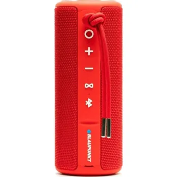 Bluetooth reproduktor Přenosný reproduktor s mikrofonem Blaupunkt BT202 Červený Voděodolný