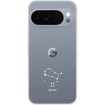 Telefonní příslušenství Odolné silikonové pouzdro iSaprio - čiré - Blíženci - Google Pixel 10 / 10 Pro