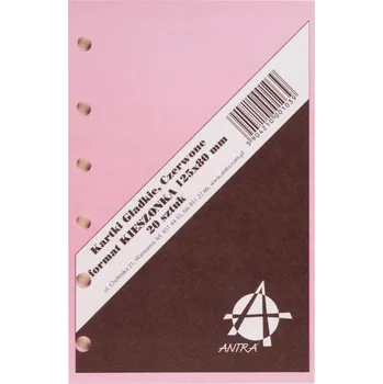 Obraz Náplň do organizéru K Čistě červená antra