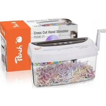 Kancelářská technika Skartovačka Peach P-4 4 l
