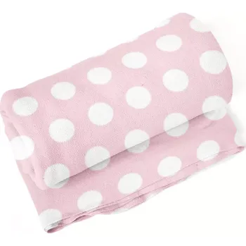 deka Sablio Deka Bílé tečky - 150x120 cm