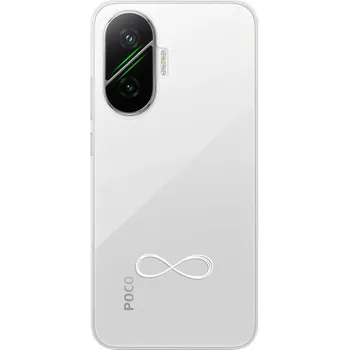 Pouzdro na mobilní telefon Odolné silikonové pouzdro iSaprio - čiré - Infinity - Poco F7