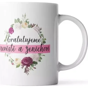 Sablio Hrnek Gratulujeme nevěstě a ženichovi - 330 ml - standard