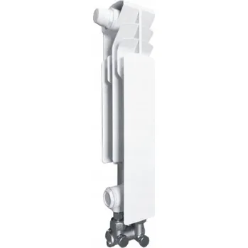 Radiátor Hliníkový radiátor KFA Armatura 83 W bílý 1 x 42,2 x 9 mm - spodní připojení