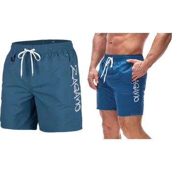 Pánské kraťasy Pánské plavkové šortky kraťasy sportovní rychleschnoucí POLSKÉ L ZAGANO