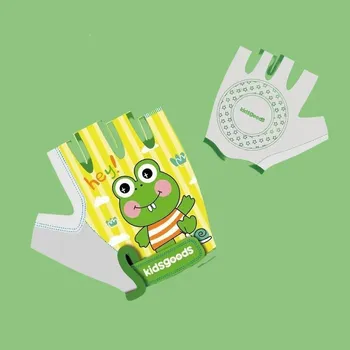 Cyklistické rukavice Dětské cyklistické rukavice bez prstů | rukavice, doplněk - 4 , M (4-7 let)