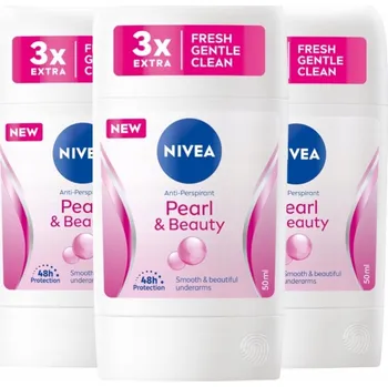 NIVEA Antiperspirant tuhý Fresh Flower *3