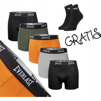 Boxerky Pánské boxerky Everlast bavlněné XL vícebarevné 5 ks