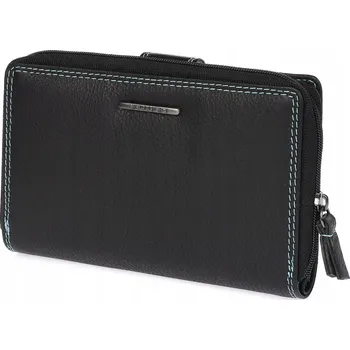 Peněženka Bellugio dámská peněženka z pravé kůže černá