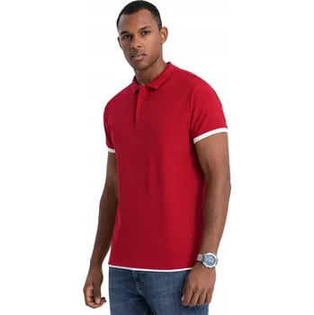 Pánské tričko Pánská polokošile Ombre OM-POSS-0113 velikost L