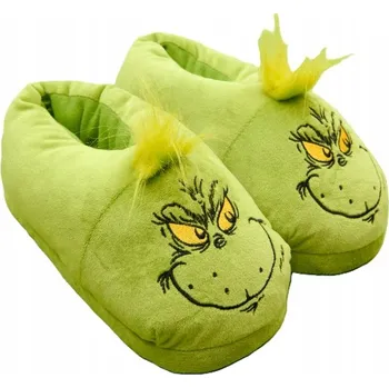 Dámská obuv Pantofle GRINCH Měkké Teplé vel. 36-38 Vánoce
