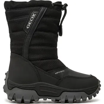 Dívčí sněhule Geox Sněhule pro chlapce J Himalaya Boy B Abx J26FRA 0FU54 C9999 M černá