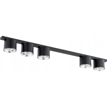 Emibig NANO 5 BLACK Stropní Svítidlo/stropní svítidlo Ocel práškově lakovaná Černá