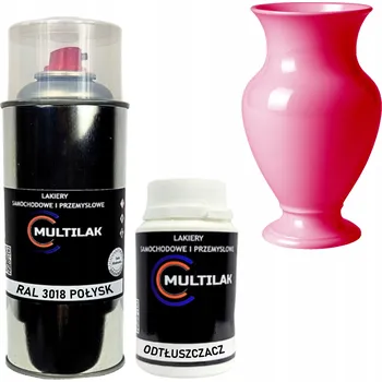 Barva ve spreji Lak ve spreji na vázy RAL 3018 LESK
