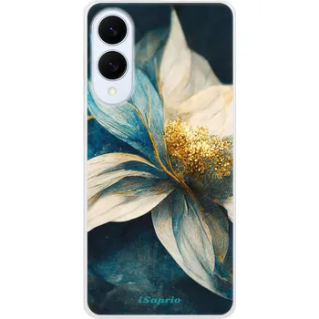 Pouzdro na mobilní telefon Odolné silikonové pouzdro iSaprio - Blue Petals - Samsung Galaxy S25 Edge