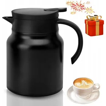 Termoska ZREE TERMOSKA KONFERENČNÍ TERMO KONVICE OCELOVÁ UZAVÍRATELNÁ 1L