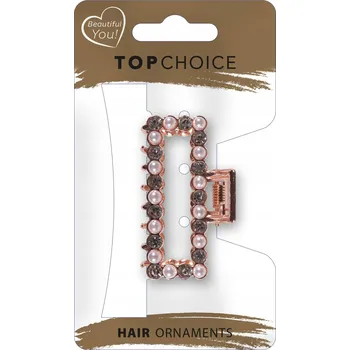 TOP CHOICE Spona do vlasů - Růžové zlato