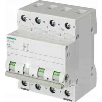 Odpínač SENTRON pro montáž na DIN lištu TH-35 5TL1632-0