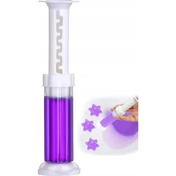 Osvěžovač vzduchu Gelové květinky do WC osvěžovač toalety aplikátor | Fialová