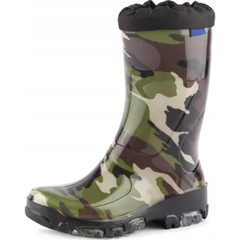 Dívčí holínky Holínky dětské nepromokavé gumáky do deště Vícebarevné 21-22