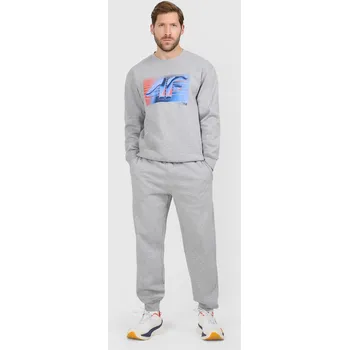 Pánské tepláky jogger - šedé