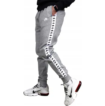 Nike TEPLÉ kalhoty BAVLNA teplákové FLEECE jogger pánské tepláky
