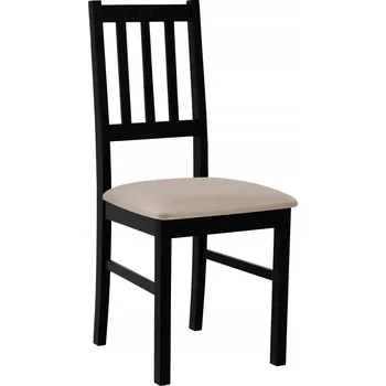 Křeslo Veneti je z černé tkaniny