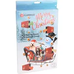 Flamingo Adventní kalendář munchy/raw pamlsky pro psy 340 g