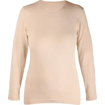 Milana dámské funkční triko zateplené dlouhý rukáv JMK010 L béžová