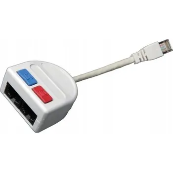 Stolní počítač SOLARIX rozdvojka, počítač/počítač, 2 x RJ45, UTP T-MOD 3-U5