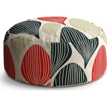 Taburet Sablio Taburet Circle Hravé šedesátky: 38x48 cm