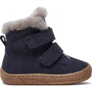 Dámská obuv Froddo dětské kozačky semišové modré velikost 24