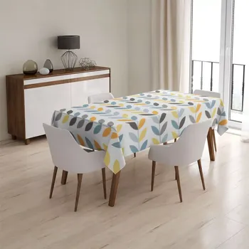 ubrus Sablio Ubrus Barevné lístky - 90x90 cm