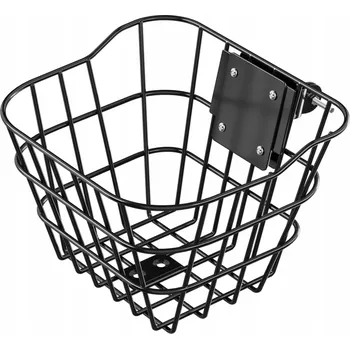 Košík na láhev SucceBuy Košík na řidítka 24,5x21,5x18CM Nosnost 9KG Odolný proti rzi