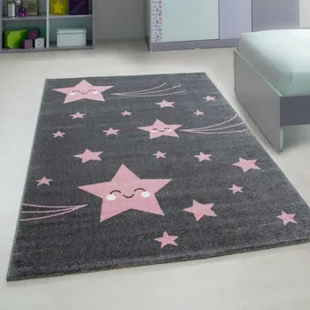 Vopi Dětský koberec Kids 610 pink (Varianta: 200 x 290 cm)