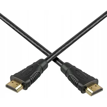 Video kabel PremiumCord HDMI kabel 1,5m, HDMI Typ A (Standardní), Černý