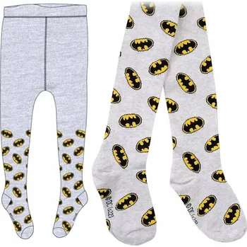 BATMAN PUNČOCHÁČE POHÁDKOVÉ PUNČOCHÁČE BAVLNA chlapecké ŠEDÉ 104/110 D083M