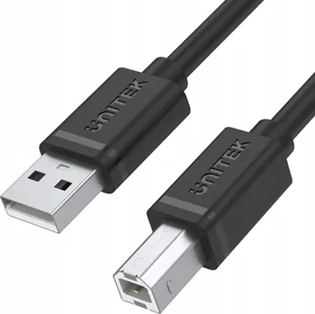 Datový kabel Kabel Unitek USB pro tiskárnu 5 m Y-C421GBK
