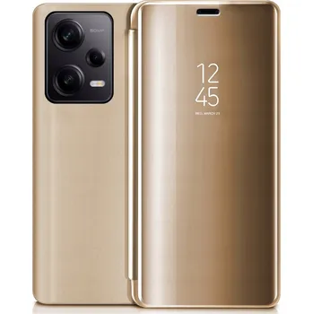 Pouzdro na mobilní telefon Flipové pouzdro BBE CASE pro Xiaomi Redmi Note 12 zlaté