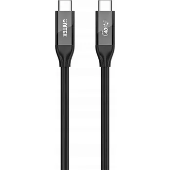 Datový kabel Kabel Unitek USB typ C - USB typ C 2 m černý