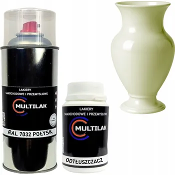 Barva ve spreji Lak ve spreji na vázy RAL 7032 LESK