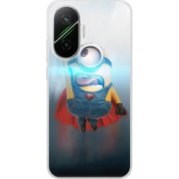 Pouzdro na mobilní telefon Odolné silikonové pouzdro iSaprio - Mimons Superman 02 - Poco F7