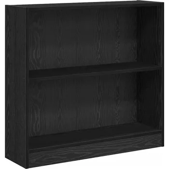 Knihovna Police z dřevotřísky VidaXL 80 x 24 cm černý dub