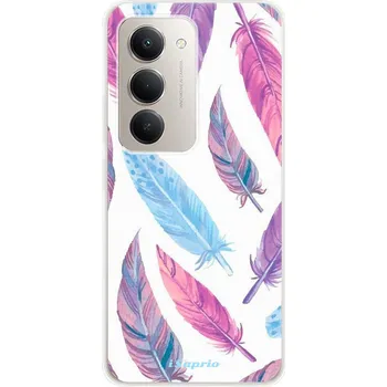 Pouzdro na mobilní telefon Odolné silikonové pouzdro iSaprio - Feather Pattern 10 - Xiaomi Redmi 15